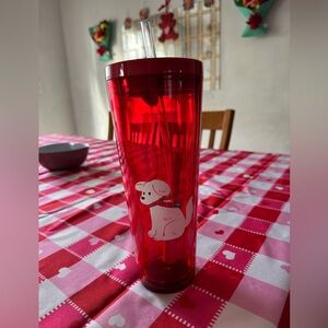 Starbucks holiday Dog Print Tumbler - 2025